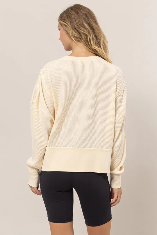 Ava Oversized Cropped Top