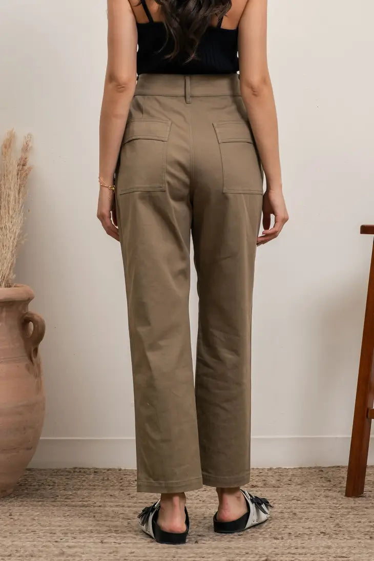 Dusty Olive Cargo Pants