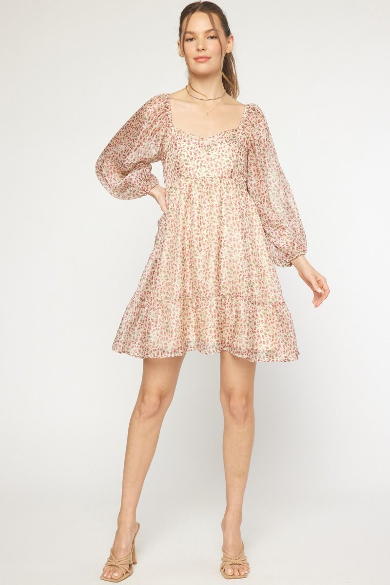 Romantic Floral print Dress