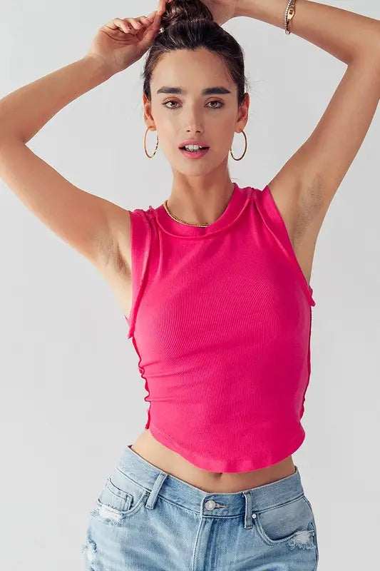 Sydney Casual Ribbed Tank Top