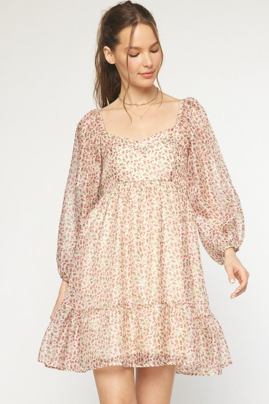 Romantic Floral print Dress